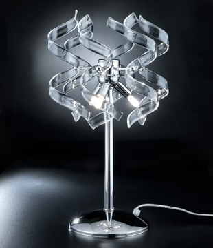 ASTRO - Crystal table lamp by Metal Lux - view 3